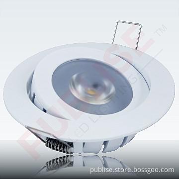 Latest New HOT cob led downlight  10w with 1 CREE COB Adjustable angle
